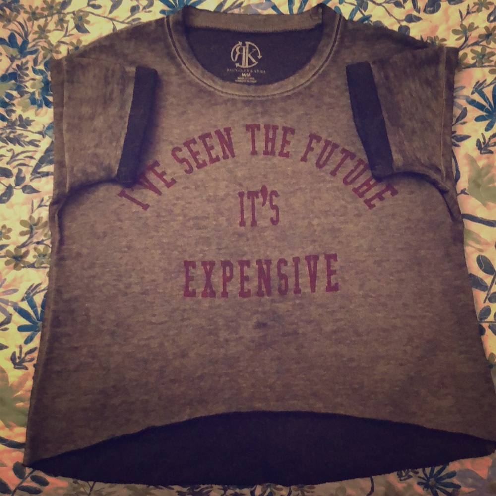 Recycled Karma Crop Sweatshirt